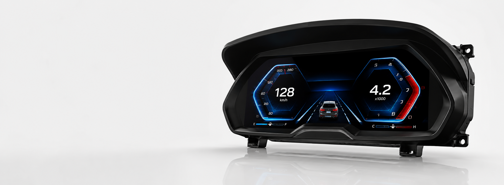 Digital dashboard and interior electronics