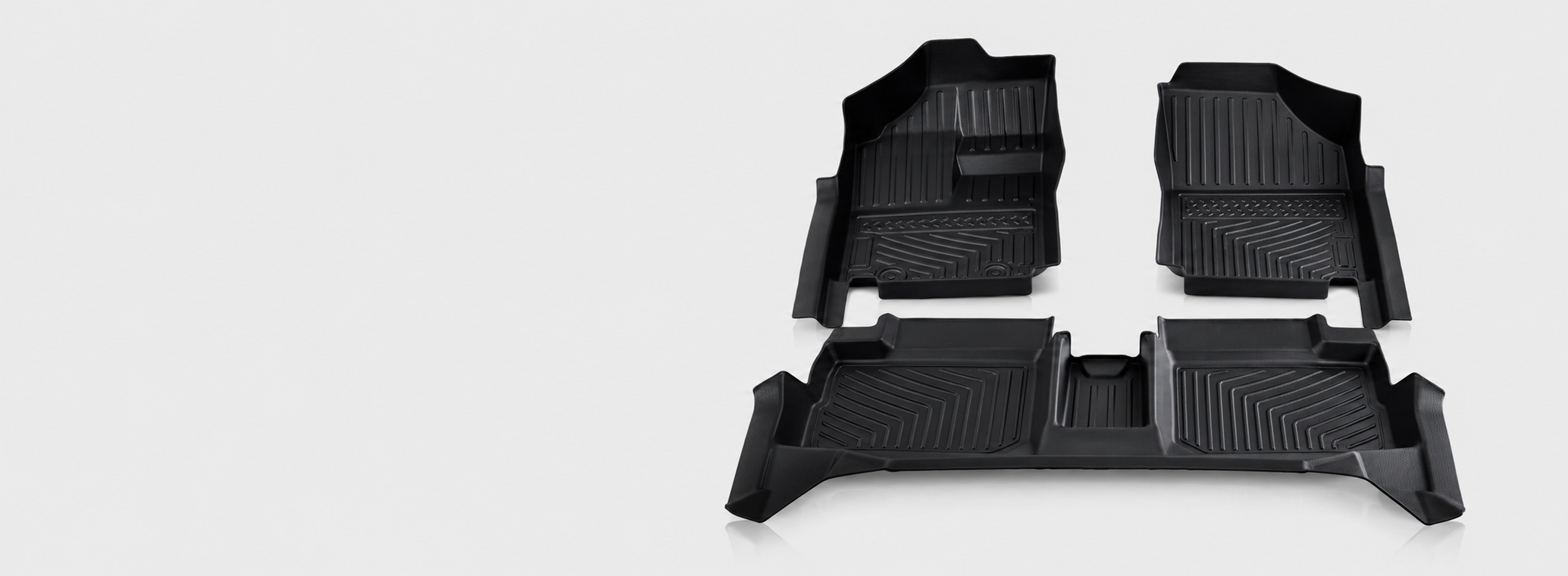 Molded all-weather car mats