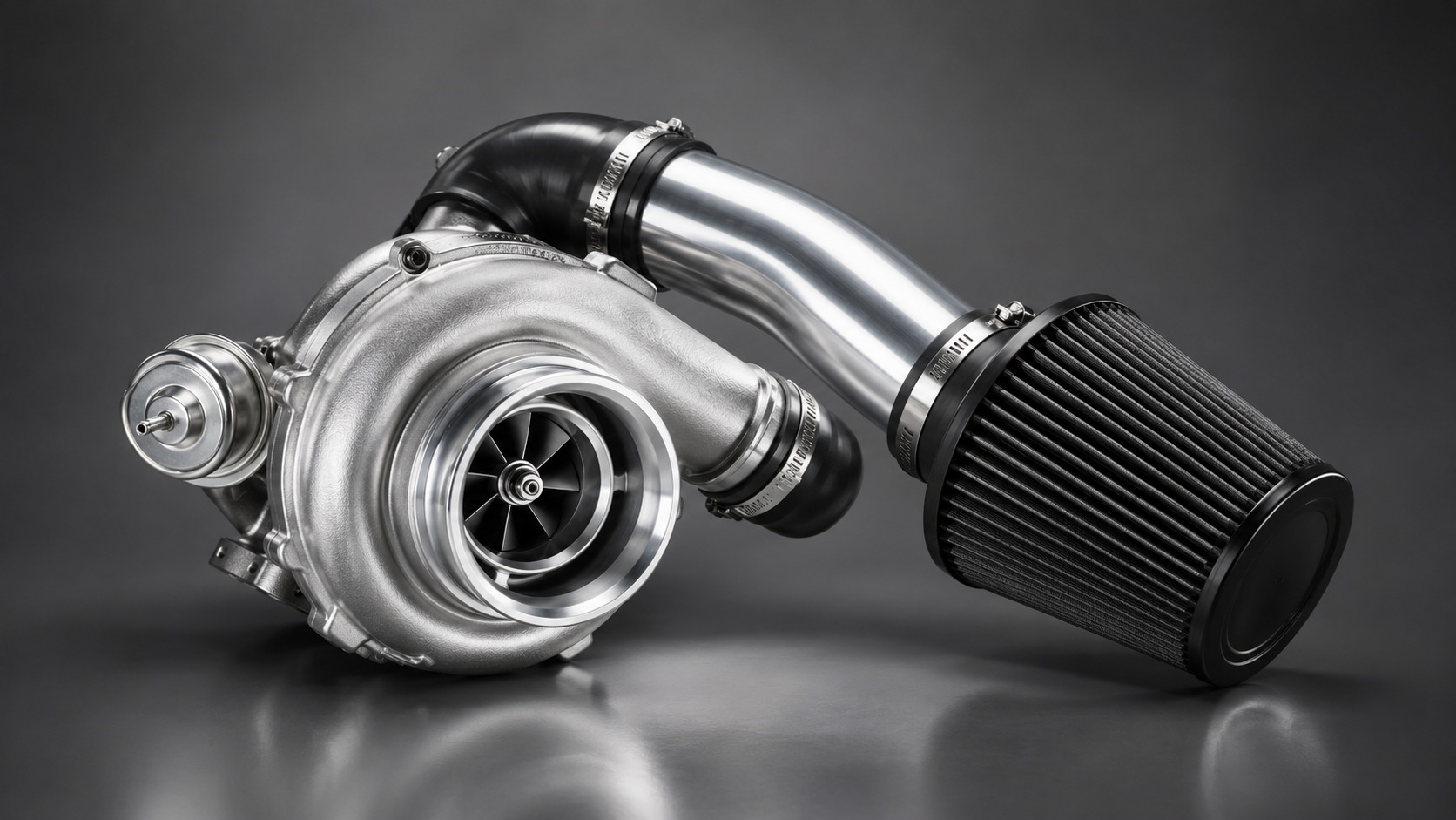 Performance turbocharger and intake kit